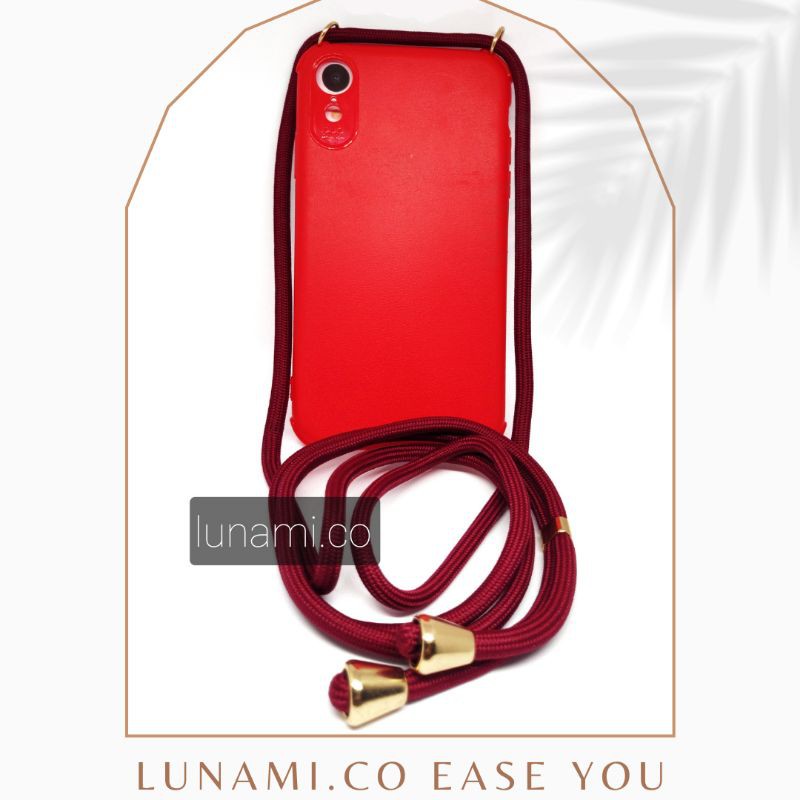 CASE TALI IPHONE XR NAGITA LANYARD