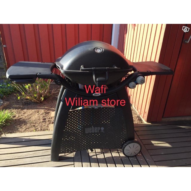 Weber Gas Grill 1 Burner/Kompor Gas Panggang BBQ Sosis 1 Tungku Q3200