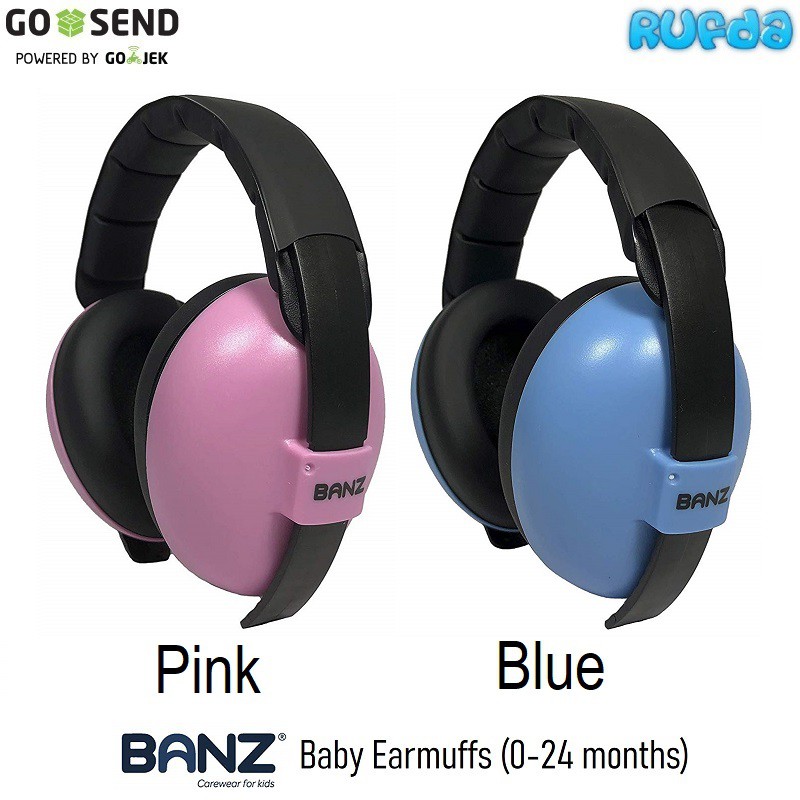SOLID Banz Baby Earmuffs Earmuff Bayi 0-2Y