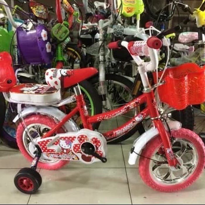 Sepeda anak Hello kitty 12