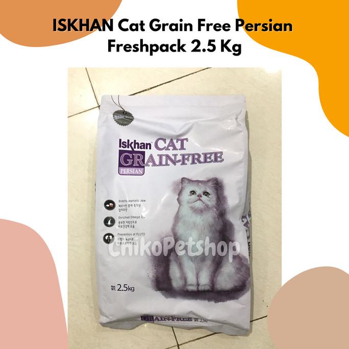 ISKHAN PERSIAN Cat Food Grain Free FRESHPACK 2.5 Kg