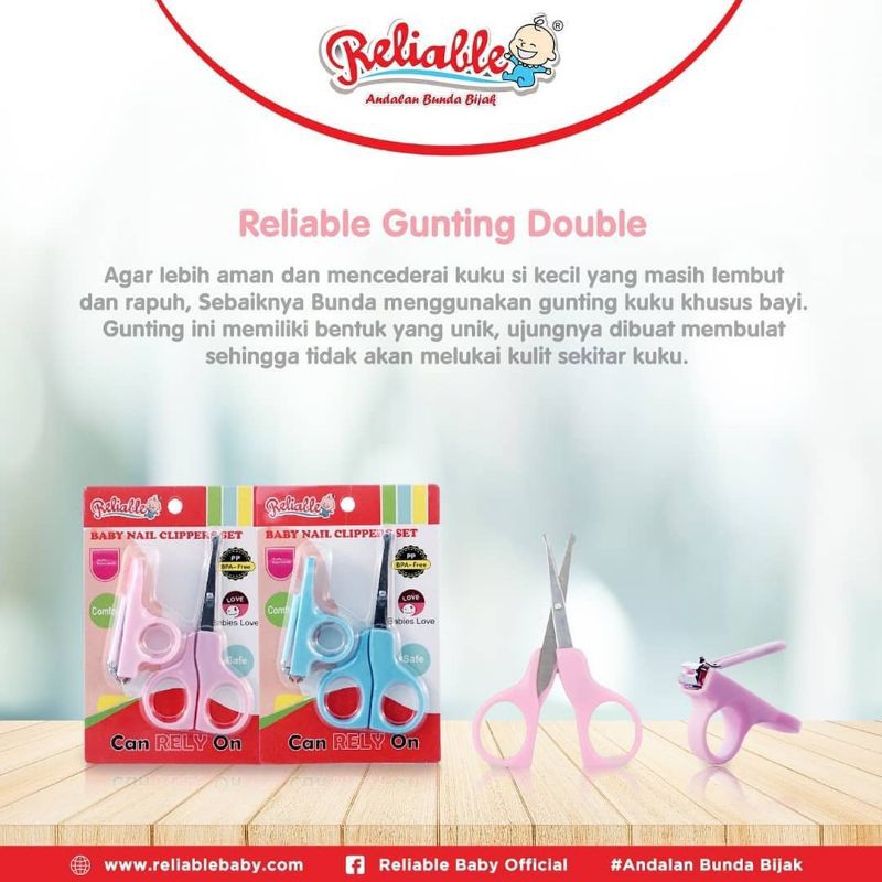 Reliable Gunting Set Isi 2