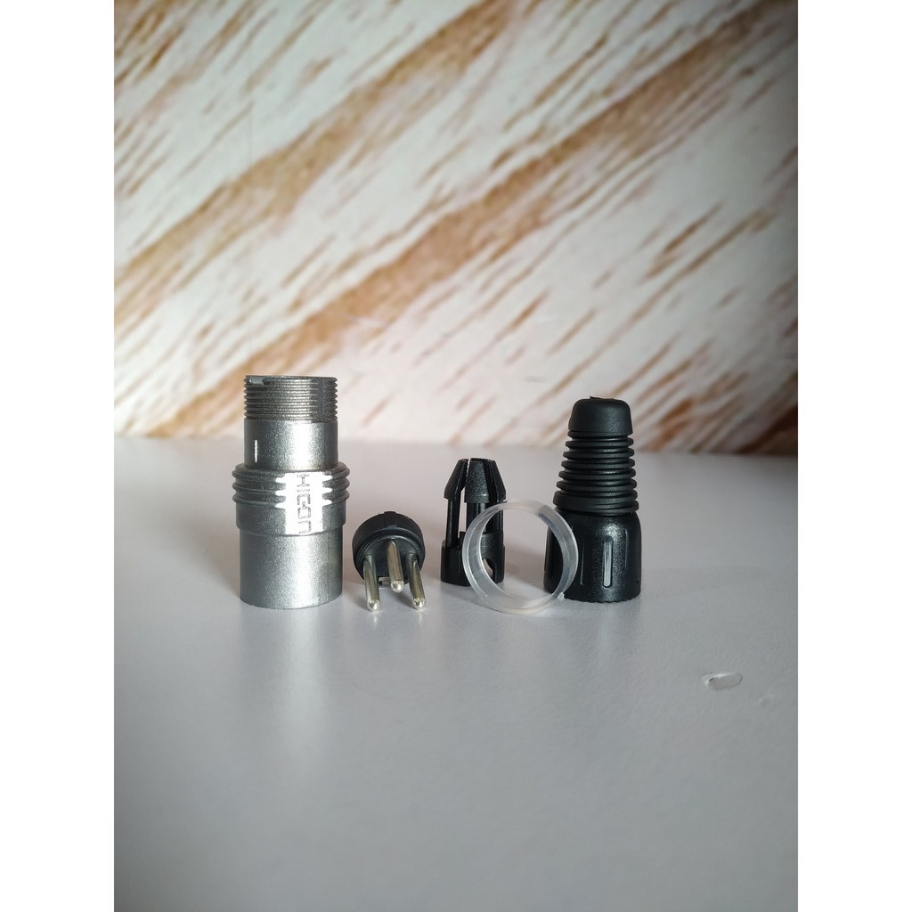 Jack HICON HI-X3CF Connector Solder XLR Female 3pin