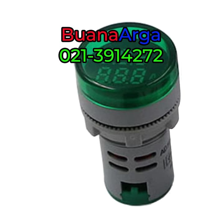 Pilot Lamp LED with Volt Meter + Ampere Meter