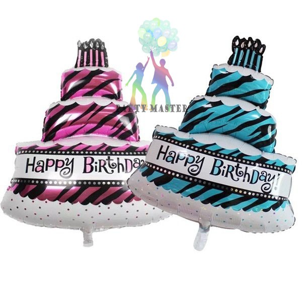 PartyMaster Balon Foil Cake HBD Mini