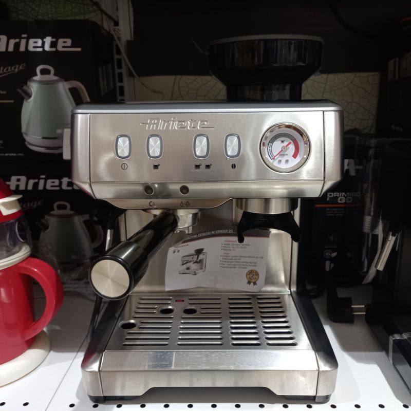 Ariete espresso coffee maker with grinder mesin kopi espresso