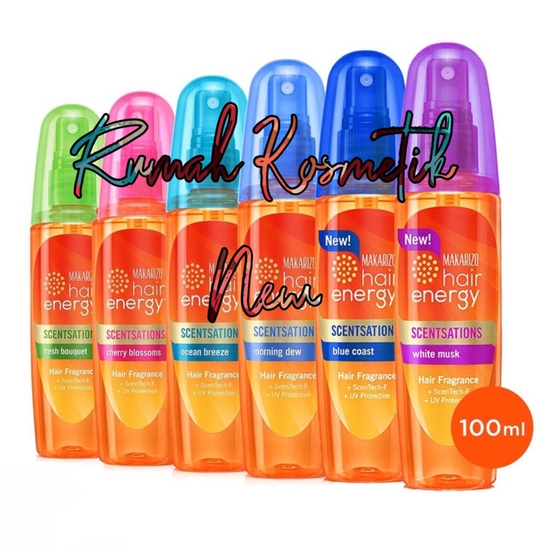 Makarizo Hair Energy Scentsations Hair Fragrance 100 ml Parfum Rambut Pewangi Rambut