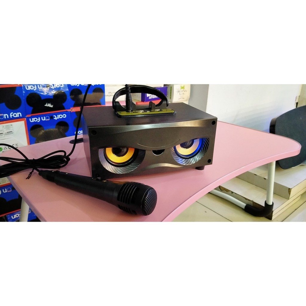 SPEAKER BLUETOOTH TIPE F5 + MIC KARAOKE