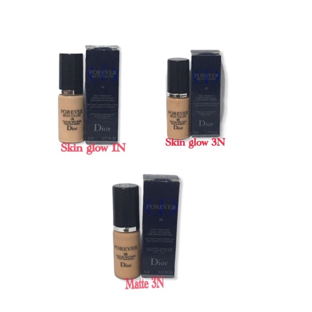 Dior Forever skin glow foundation -5ml / neutral /DIOR ORIGINAL