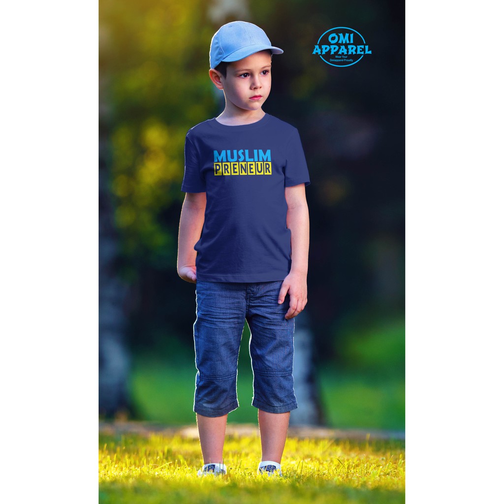 Kaos preneur Anak- kaos Muslim Preneur- Entrepreneur
