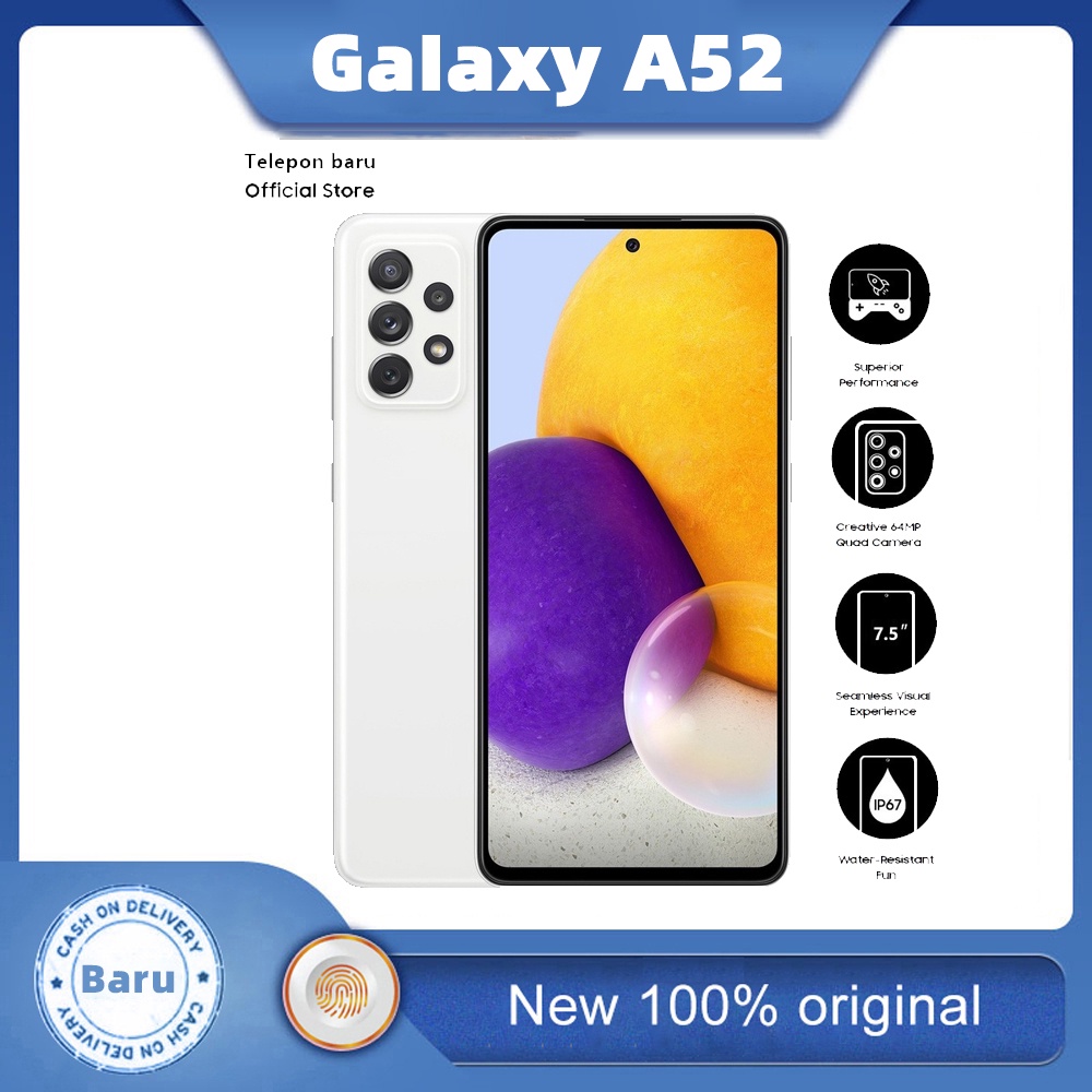 COD+Pengiriman lokal hp murah Galaxy A52s 5G 12/512 GB RAM 12 ROM 512GB Original Handphone Smartphone Android