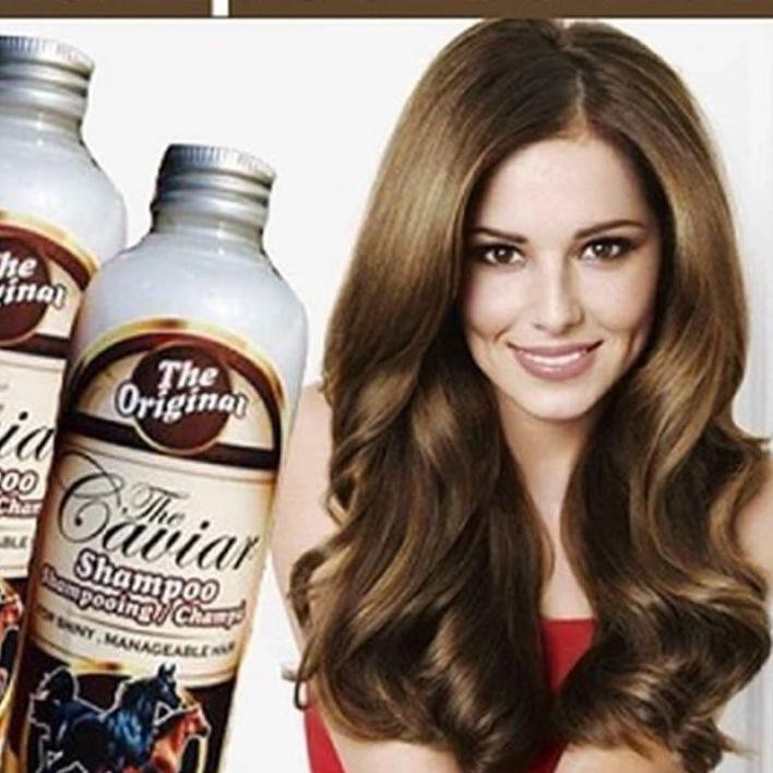 ➲ PAKET SHAMPO ( SHAMPO + CONDITIONER) shampo chaviar original penumbuh rambut panjang cepat ➱