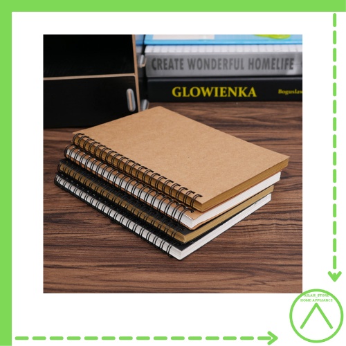 Buku Diary Menggambar Sketchbook Drawing Memo Pad Notebook Binder Spiral Book