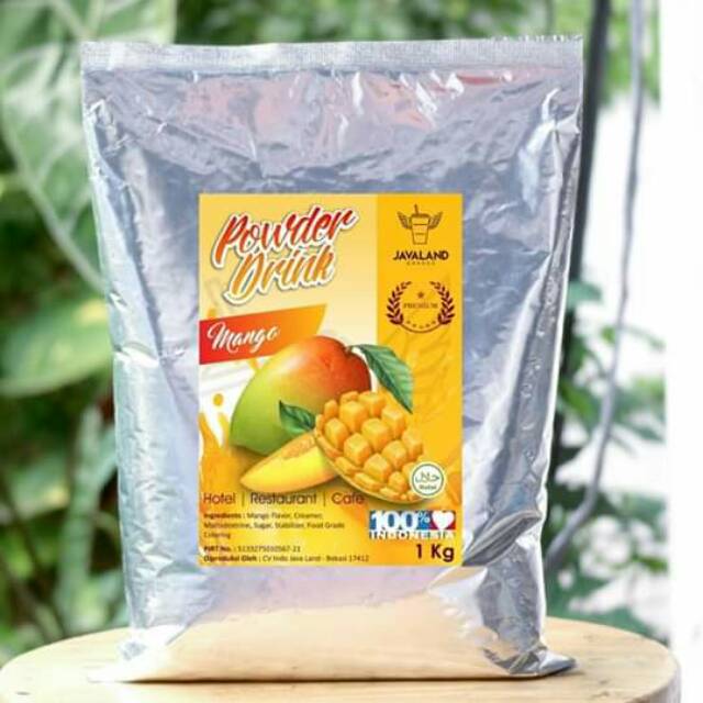 

Bubuk powder minuman MANGGA REGULER 1KG
