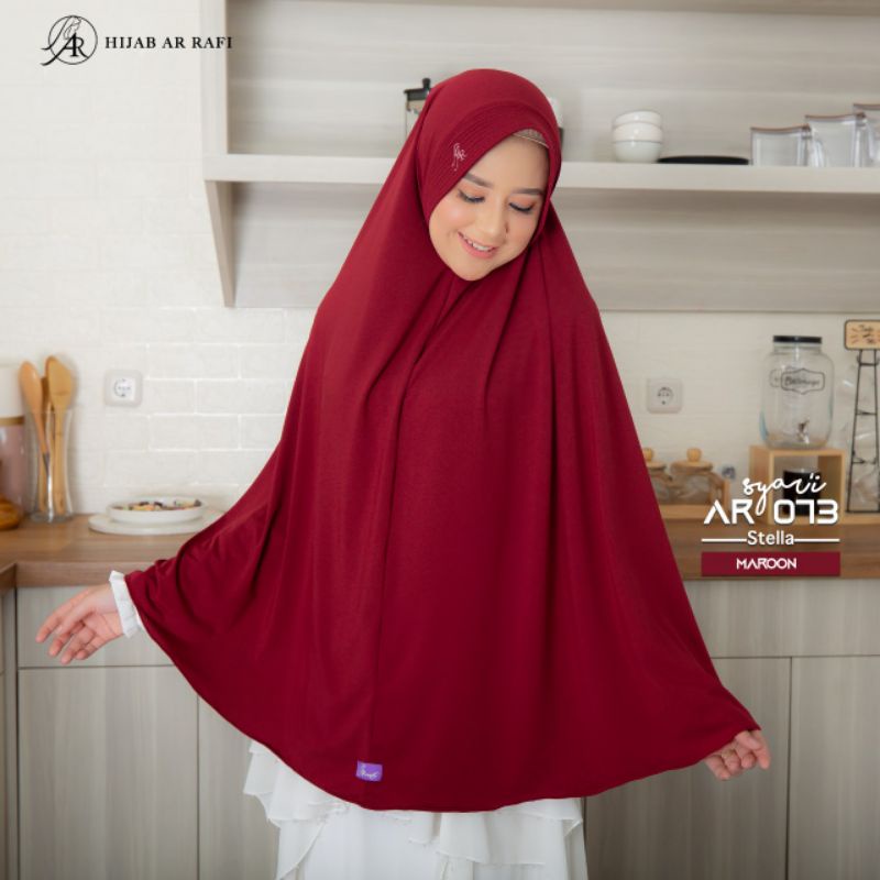 AR 073//JILBAB JUMBO//ARRAFI HIJAB//ARRAFI OFFICIAL HIJAB//COD