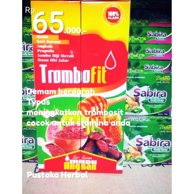 

Madu angkak terlaris TROMBOFIT