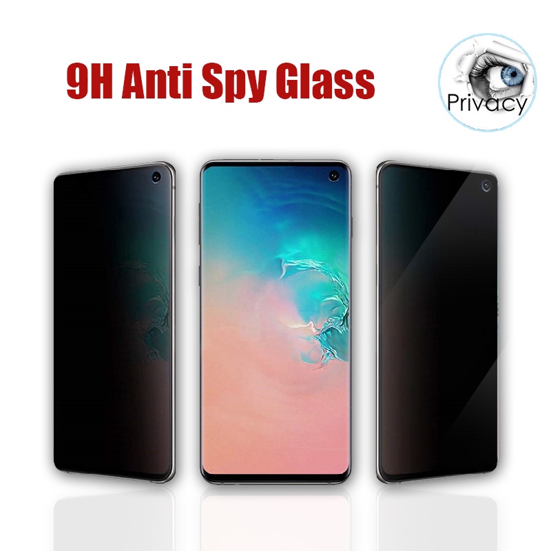 Pelindung Layar Tempered Glass Anti Spy Untuk Samsung A21S A31 A41 A51 A71 A12 A22 A32 A52 A72 A82 A52S 5G A22 5G