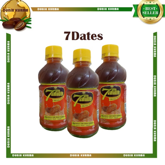 Jual Minuman Sari Buah Kurma 7dates 250ml Indonesiashopee Indonesia 6903