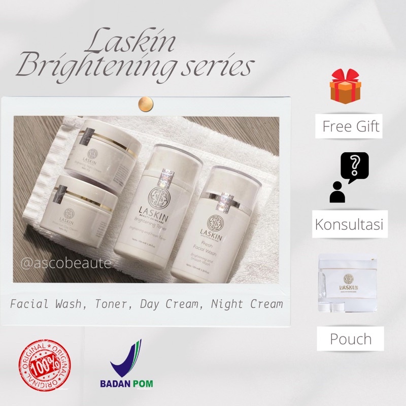 PAKET BRIGHTENING LASKIN/ BRIGHTENING SERIES LASKIN /LASKIN