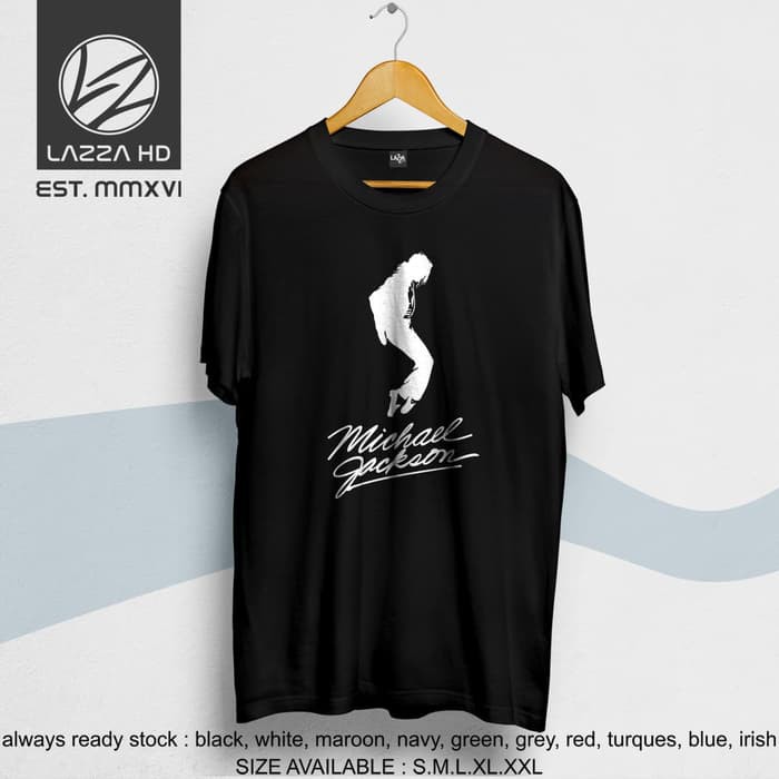 Kaos Tshirt Distro Michael Jackson Siluet Terlaris