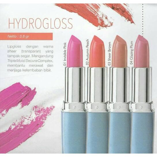 Wardah Hydrogloss | Blush On | Lipgloss | Double Function Kit by Ailin Kosmetik