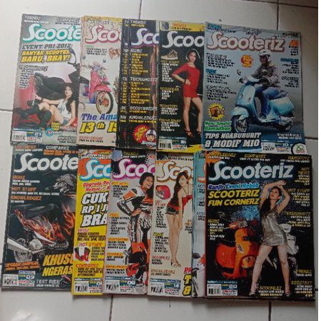 Majalah Bekas - Majalah Scooteriz