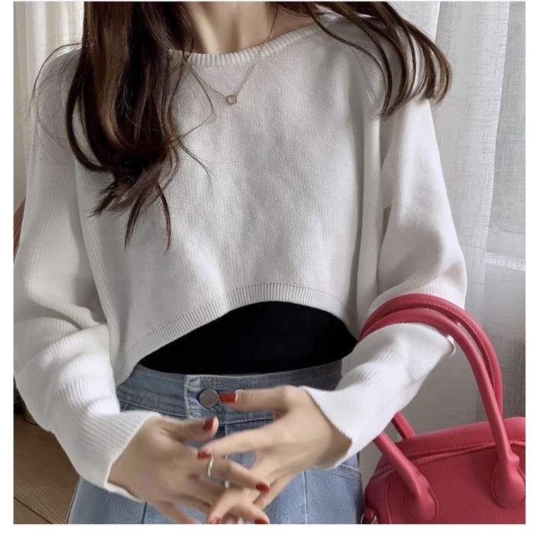 Jemima knite sweater wanita korean | sweater rajut murah