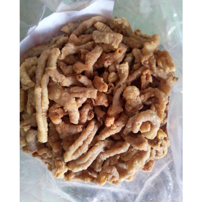 

Usus ayam Krispy gurih renyah empuk 250gram