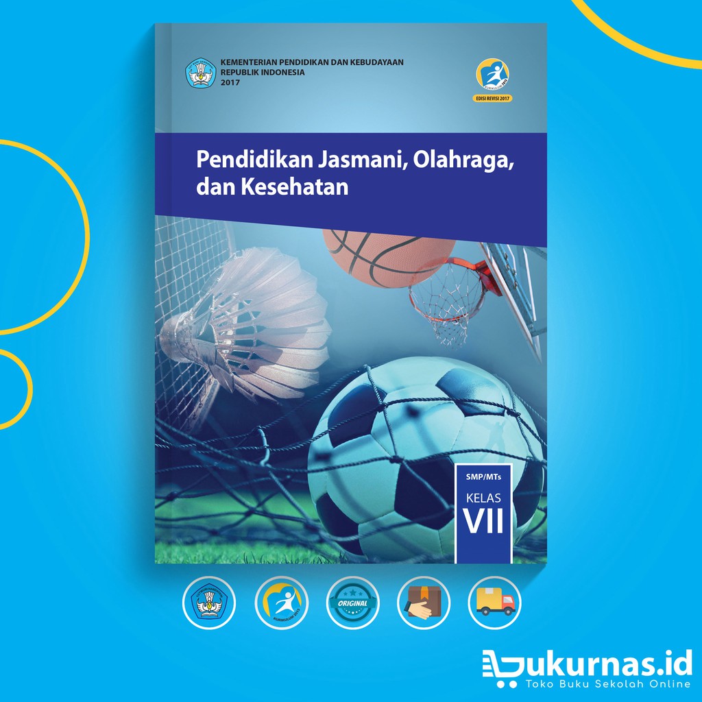 Buku Pendidikan Jasmani Dan Olahraga Pjok Smp Kelas 7 K13 Revisi Terbaru Shopee Indonesia