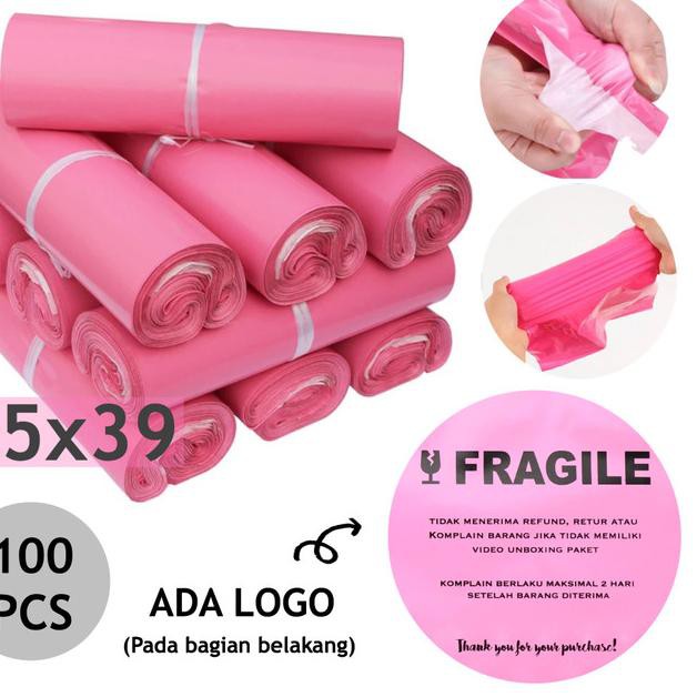 

Premium Polymailer (25x39) Plastik Packing Online Shop - Pink TYS- 217>>