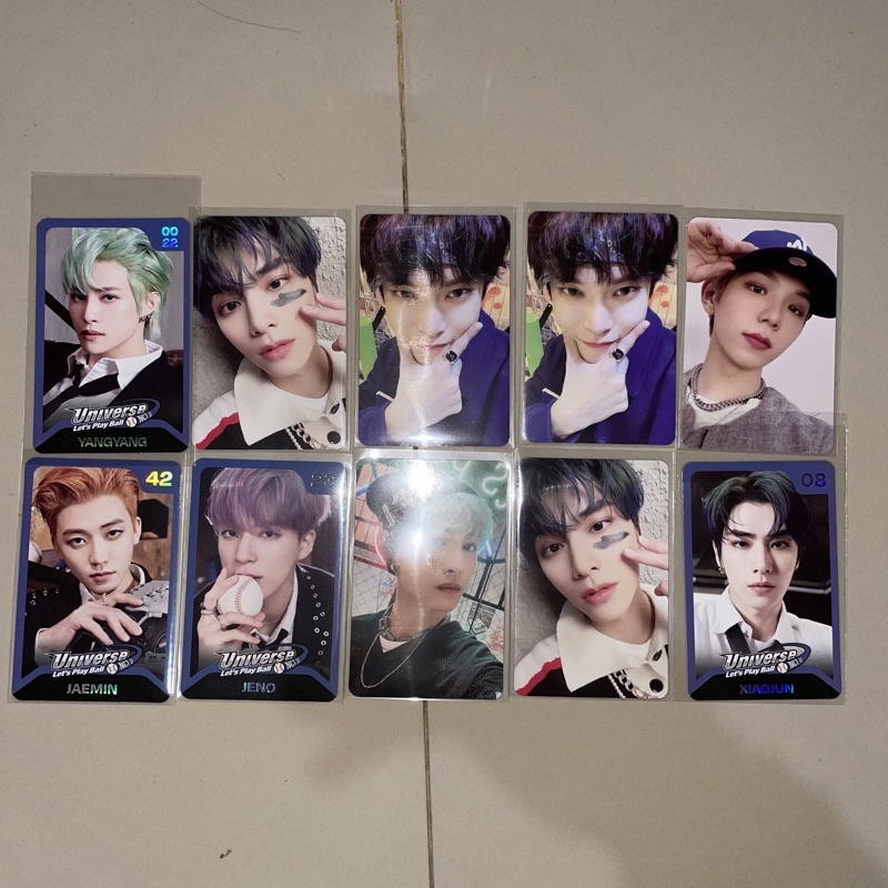 READY STOCK TRADING CARD UNIVERSE DOYOUNG JENO JAEMIN XIAOJUN SHOTARO YANGYANG