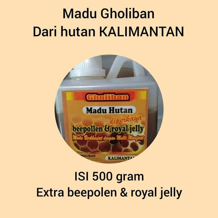 

Madu Gholiban 500 gram Coklat Pekat