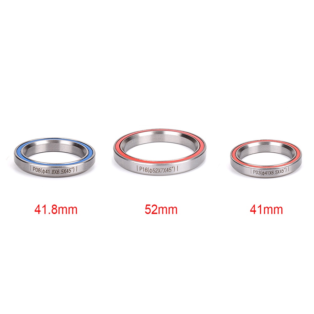 Gangadyal Bearing Headset Sepeda Balap / Gunung Bahan Baja Kualitas Tinggi Ukuran 41 / 41.8 / 52mm