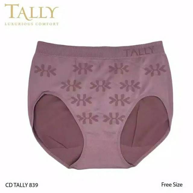 Jumbo 4L Celana Dalam Wanita Rajut Strech Premium Tally 839/838 Import CD Cewek Big Size XXXL Melar