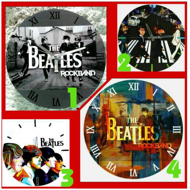 Jam dinding The Beatles
