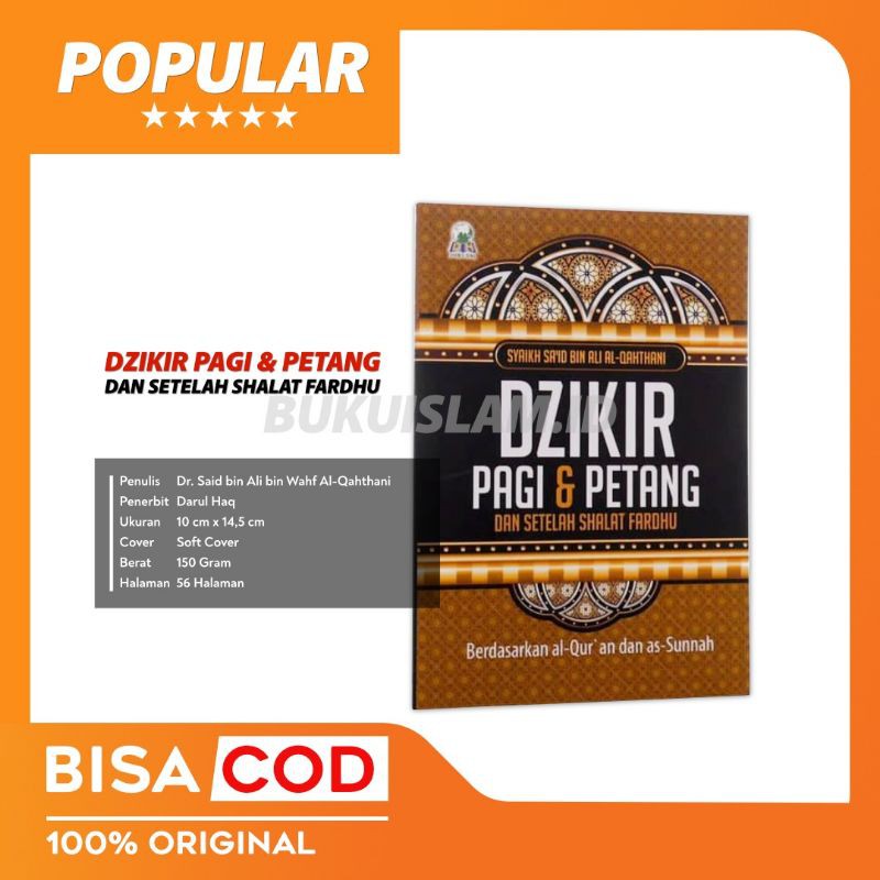 Buku Zikir Pagi Petang/Buku Dzikir Pagi dan Petang/Buku Saku Dzikir Pagi Petang/Pagi Petang