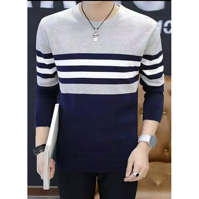 MyAgen - SWEATER RAJUT CROSSLINE TRIBAL PREMIUM 12 GET KEREN DAN STYLISH