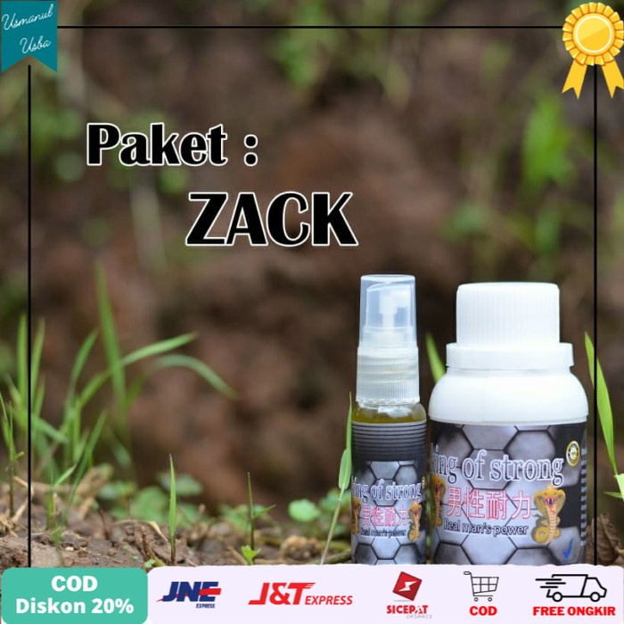 

◾COD◾ obat ku*t pria tahan lama permanen KING OF STRONG - ZACK