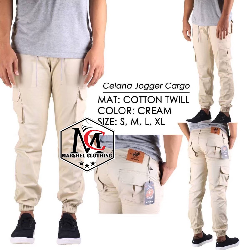 RCL - CELANA JOGER MODEL CARGO PRIA ORIGINAL JOGGER SWEAT PANTS COWOK PREMIUM