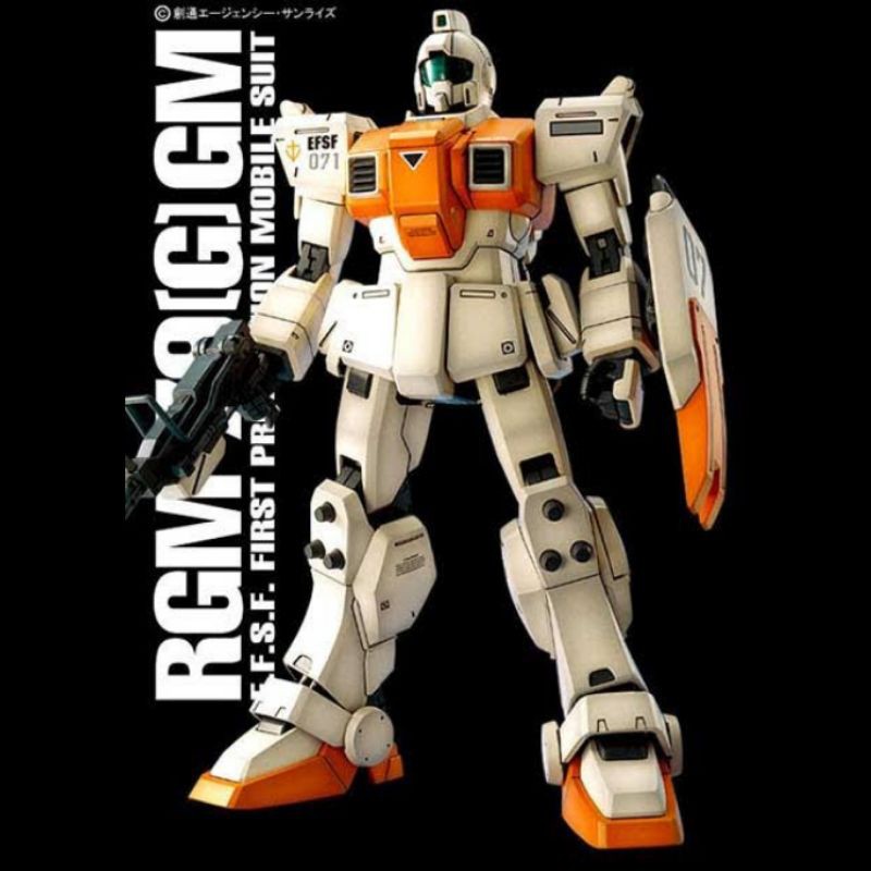 Original Made In Japan MG 1/100 RGM-79(G) GM Ground Type not RX 78 2 or zaku II
