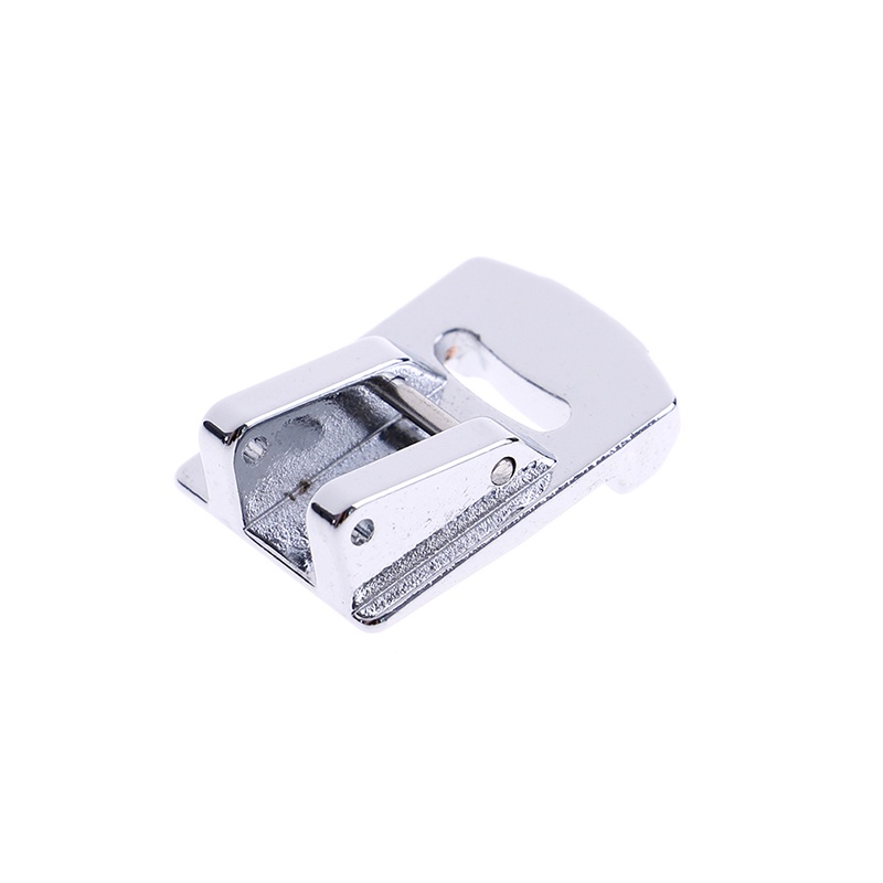 {LUCKID}Sliver Rolled Hem Curling Sewing Presser Foot For Sewing Machine Singer Janome