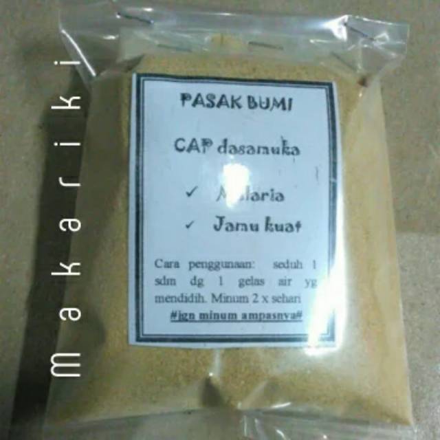 

Kayu pasak bumi bubuk serbuk powder asli tanpa campuran