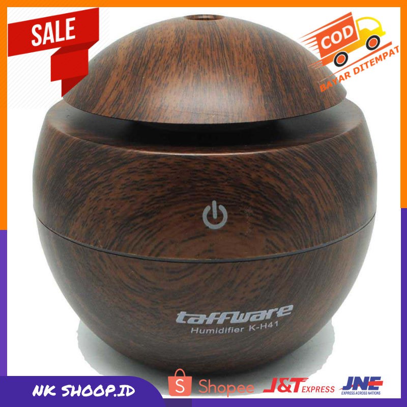 Pendingin Ruangan Aroma Diffuser  Humidifier  Aromatherapy Taffware Motif Kayu