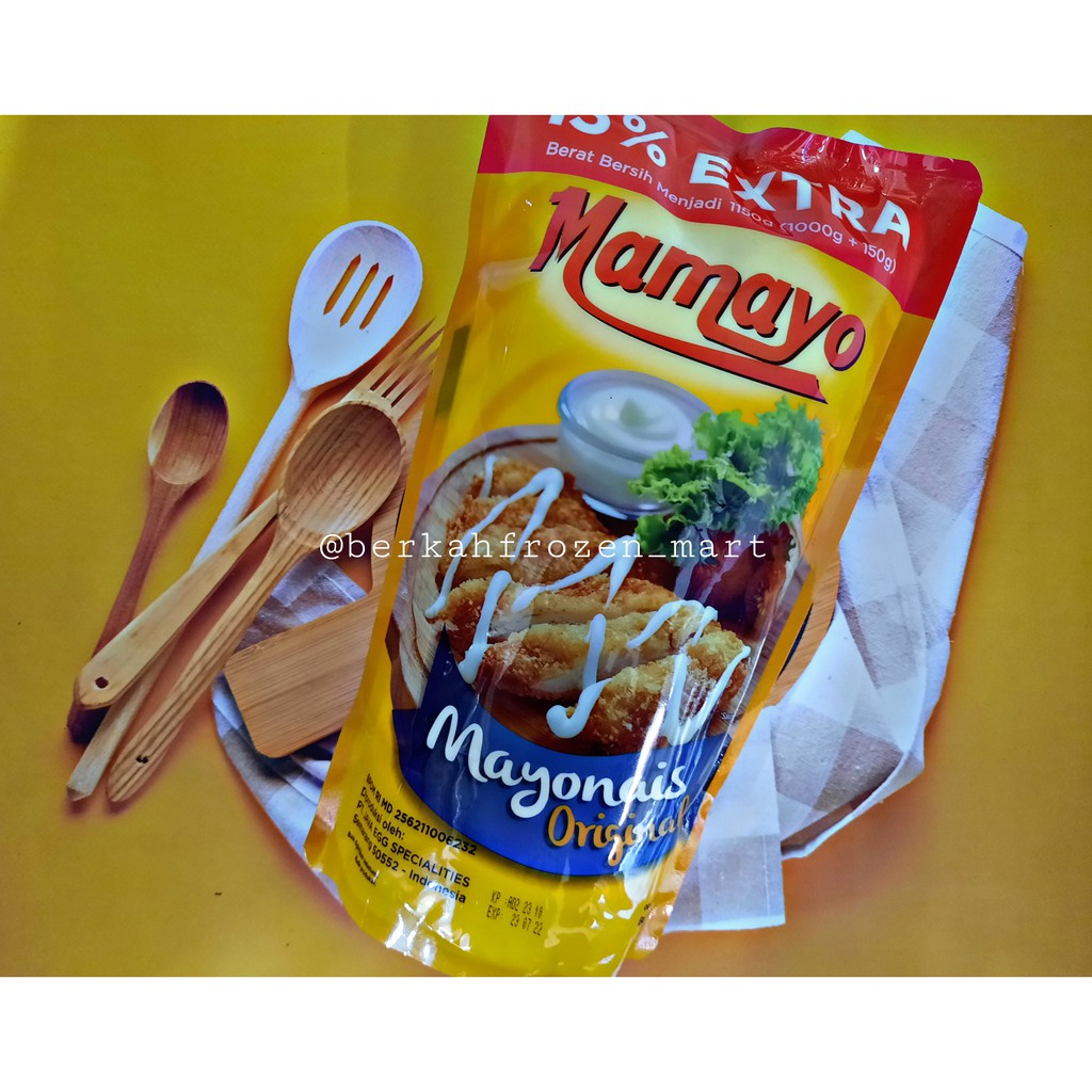 

Mamayo Mayonaise Original Extra 15% 1kg, 200gr