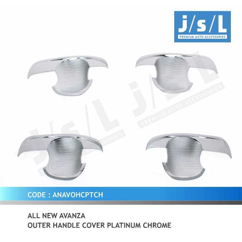 Outer Handle Avanza 2019 Platinum Chrome