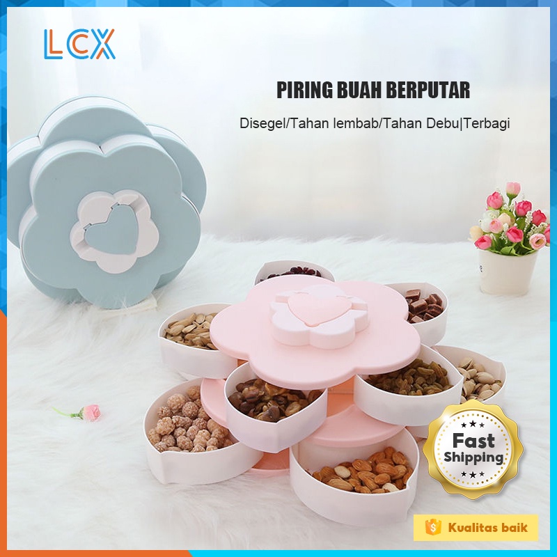 LCX TOPLES BUNGA / TOPLES BUNGA MEKAR / TOPLES BUNGA PUTAR 2 TINGKAT SUSUN CANDY BOX VS-47