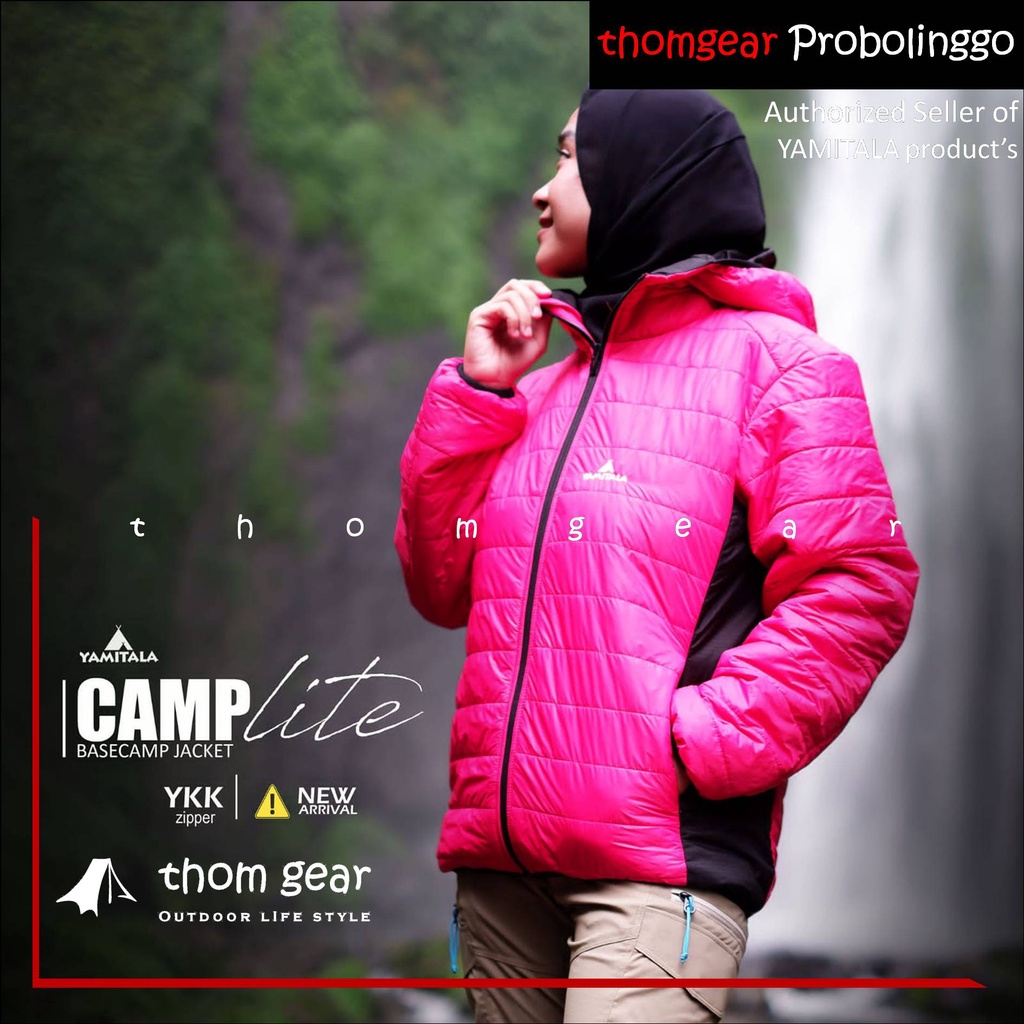 Jaket Gunung Yamitala Camp Lite Jaket Hangat Jaket Hiking Thomgear Probolinggo