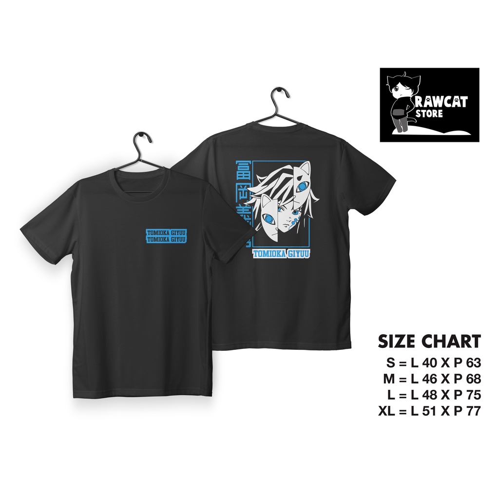 Kaos Anime Kimetsu No Yaiba Tomioka Giyuu keren