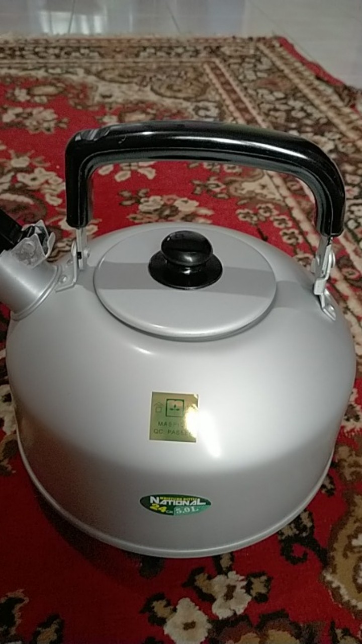 Maspion Teko Bunyi National Kettle 24 Cm Silver