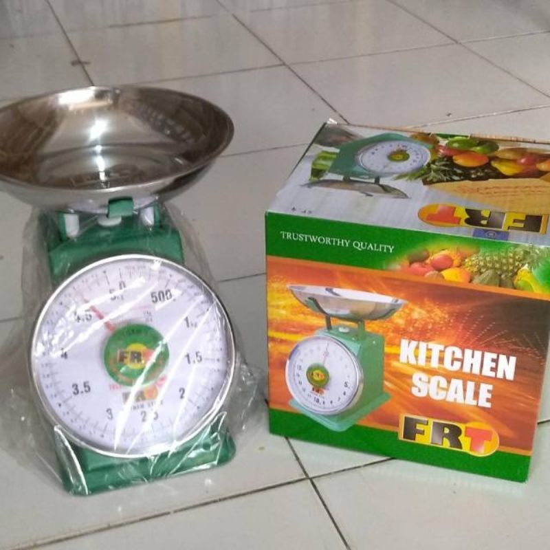 (2KG) KITCHEN SCALE FRT 5/10/15/20KG timbangan jarum timbangan buah timbangan barang timbangan kue